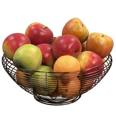 花瓶里的苹果和橙子